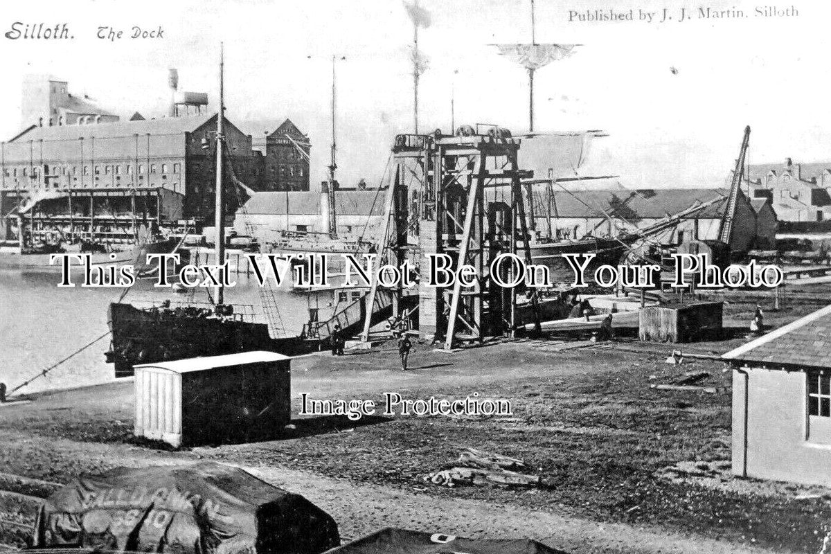 CU 1249 - The Dock, Silloth, Cumbria c1904