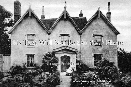 CU 125 - Langney Farm House, Cumbria, Cumberland c1906