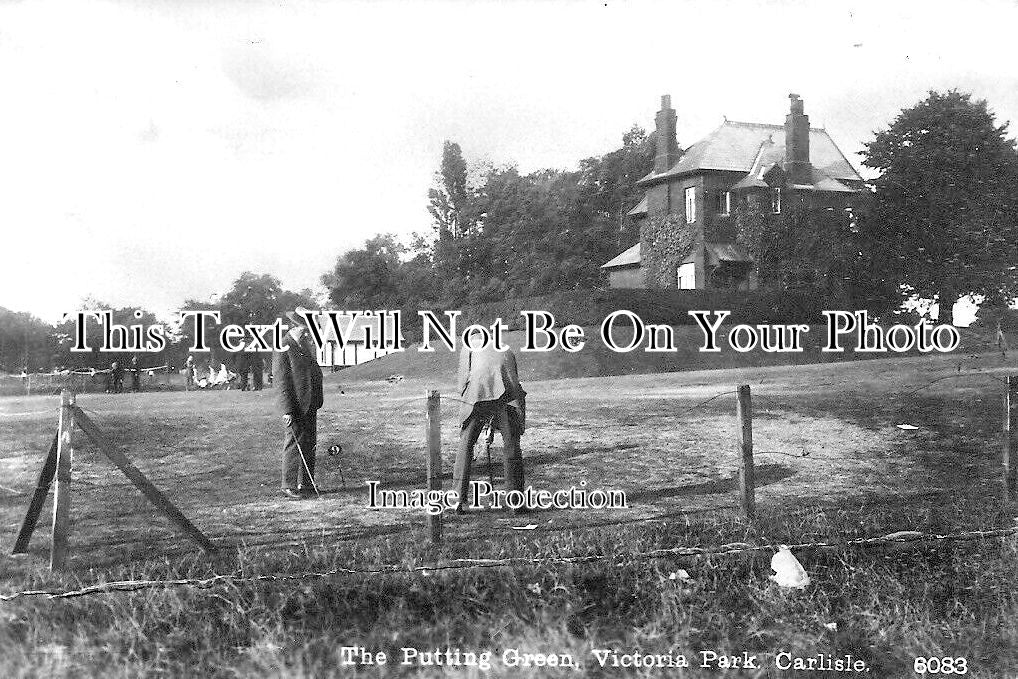 CU 1251 - Putting Green, Victoria Park, Carlisle, Cumbria