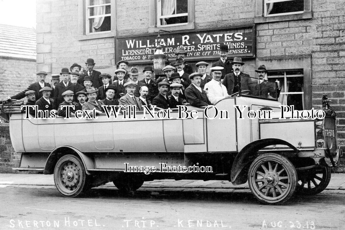 CU 1275 - Skerton Hotel Charabanc Trip, Kendal, Cumbria