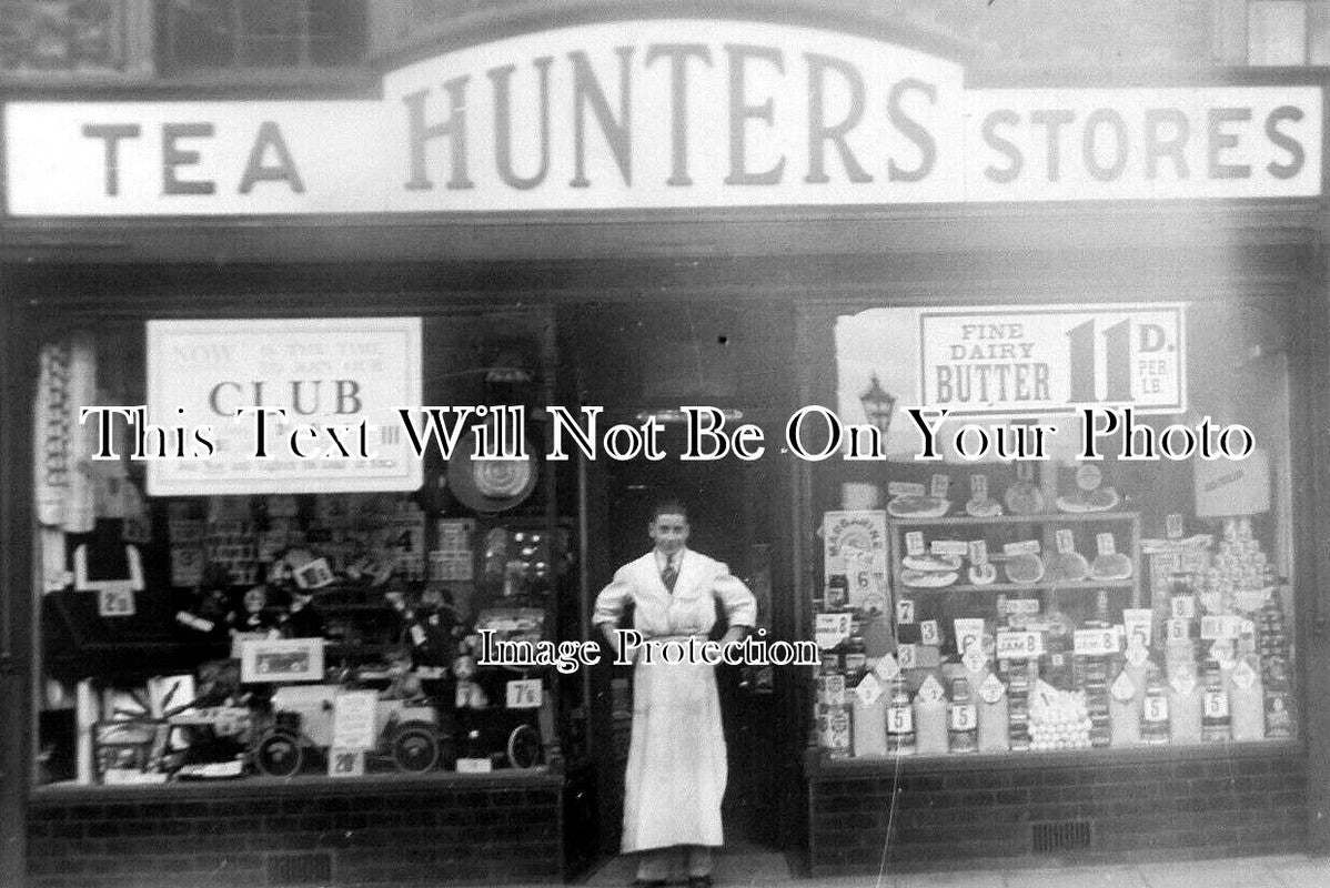 CU 1302 - Hunters Tea Stores Shopfront, Carlisle, Cumbria