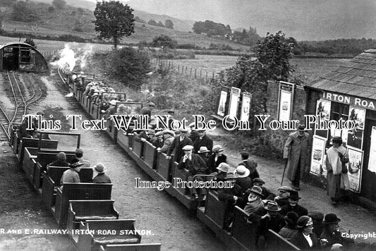 CU 1343 - Ravenglass & Eskdale Railway, Irton Road Station, Cumbria