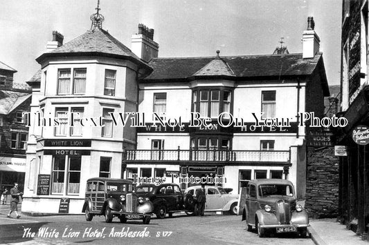 CU 1348 - The White Lion Hotel, Ambleside, Cumbria