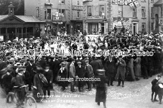 CU 1367 - Coronation Festival, Kirkby Stephen, Cumbria 1911
