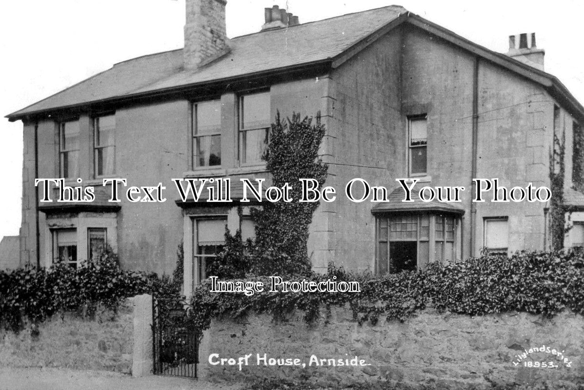 CU 1376 - Croft House, Arnside, Cumbria c1912