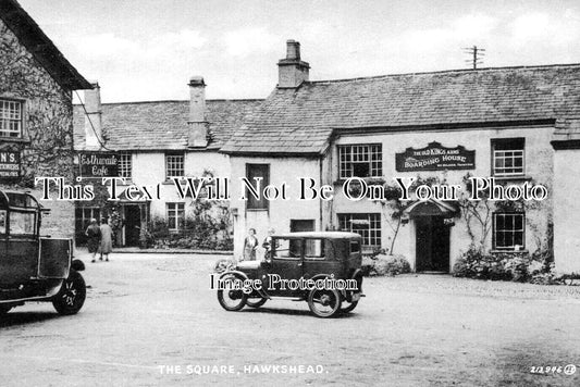 CU 1407 - Kings Arms, The Square, Hawkshead, Cumbria