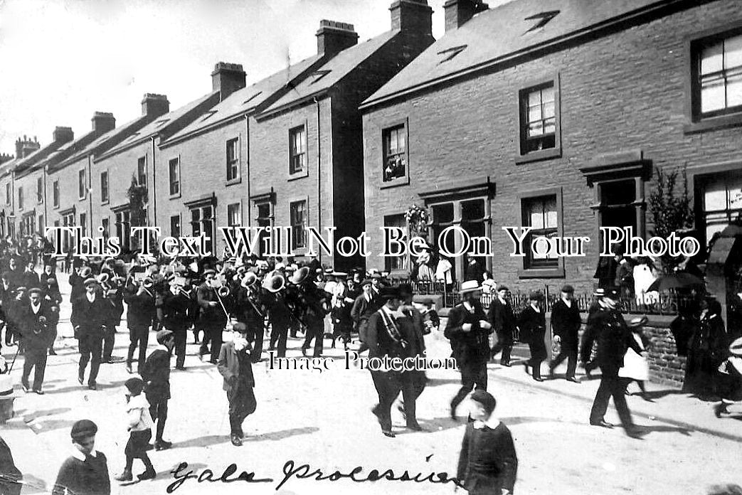 CU 1412 - Gala Procession, Penrith, Cumbria c1904