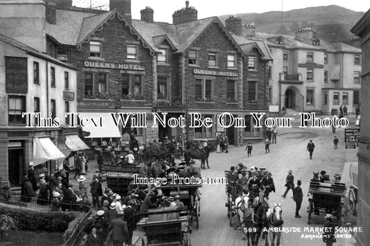 CU 1427 - Ambleside Market Square, Cumbria