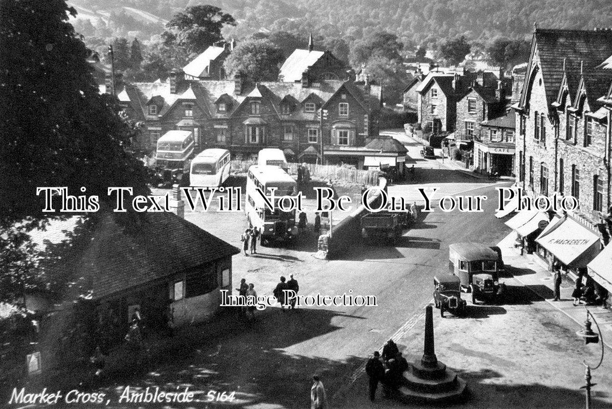 CU 1452 - Market Cross, Ambleside, Cumbria