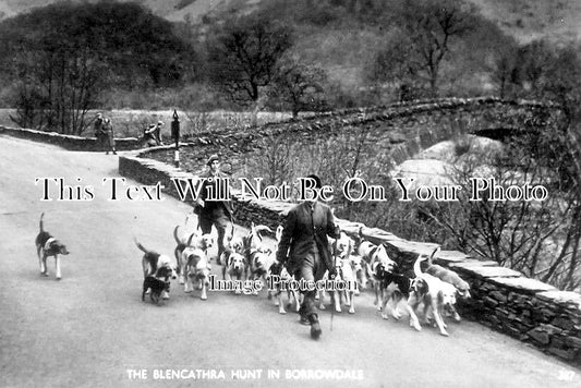 CU 1454 - The Blencathra Hunt In Borrowdale, Cumbria