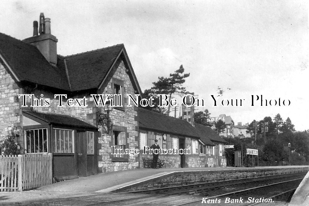 CU 149 - Railway Station, Kents Bank, Cumbria, Cumberland c1929