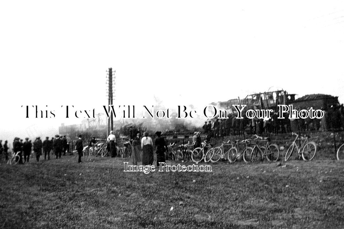 CU 1497 - The Quintinshill Railway Disaster, Gretna, Cumbria 1915 WW1