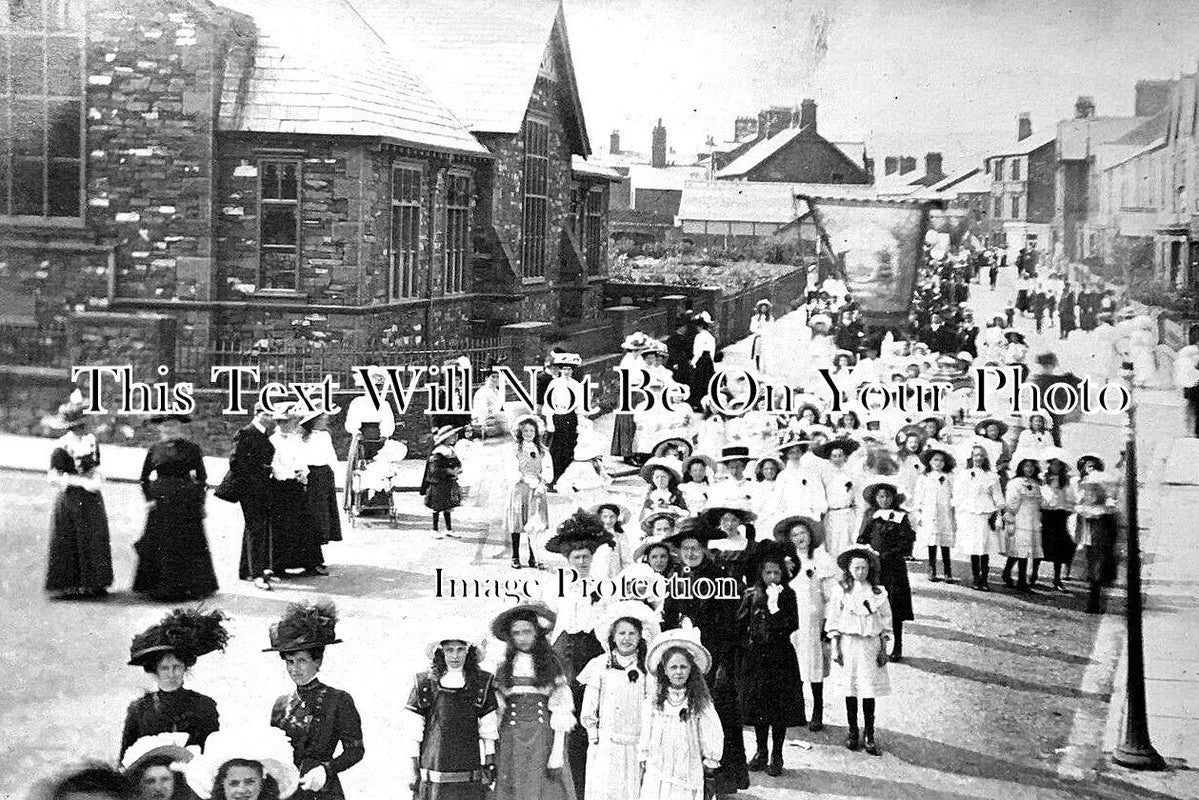 CU 1502 - Lapstone Road School Processions, Millom, Cumbria