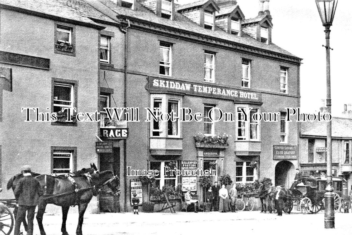 CU 1533 - Skiddaw Temperance Hotel, Keswick, Cumbria