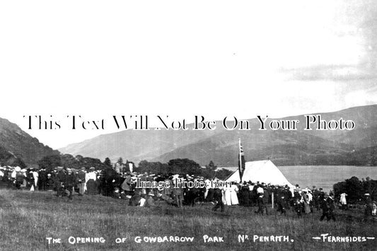 CU 1542 - Opening Of Gowbarrow Park Near Penrith, Cumbria