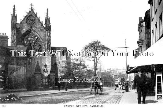 CU 1551 - Castle Street, Carlisle, Cumbria c1915