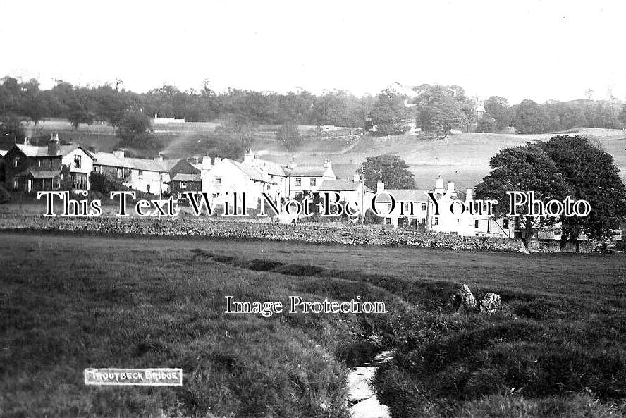 CU 1570 - Troutbeck Bridge, Cumbria c1906