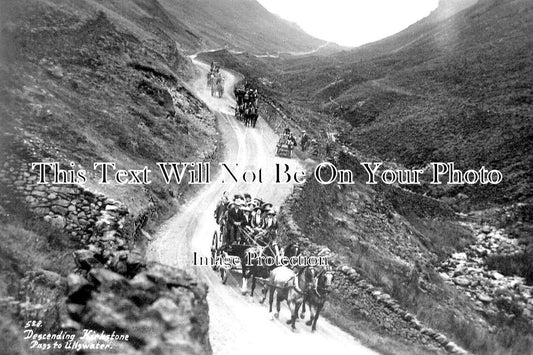 CU 1612 - Descending Kirkstone Pass To Ullswater, Cumbria