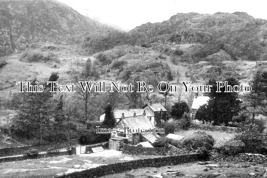 CU 1621 - Vicarage & School, Seathwaite, Duddon Valley, Cumbria c1937