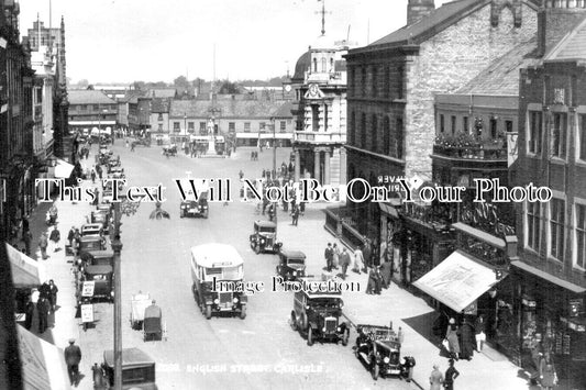 CU 1637 - English Street, Carlisle, Cumbria c1925