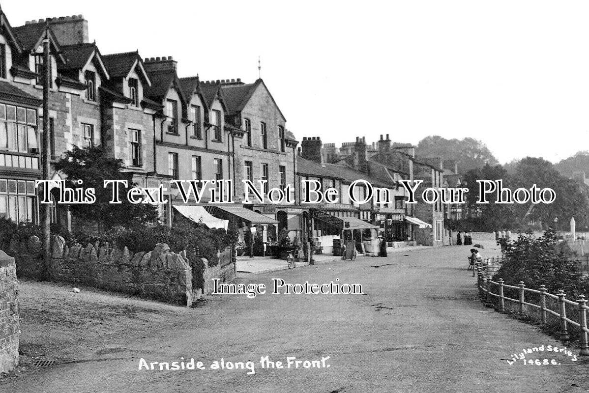 CU 1675 - Arnside Along The Front, Cumbria