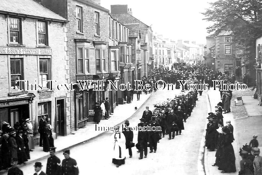 CU 1682 - Kirby Stephen Aisgill Railway Disaster Funeral, Cumbria