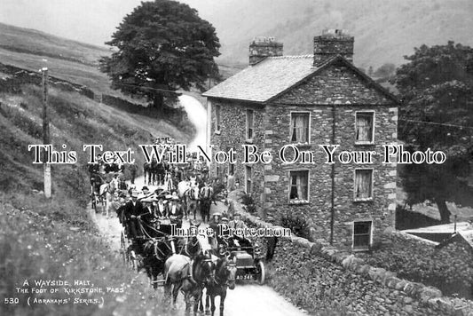 CU 1689 - A Wayside HAlt, The Foot Of Kirkstone Pass, Cumbria