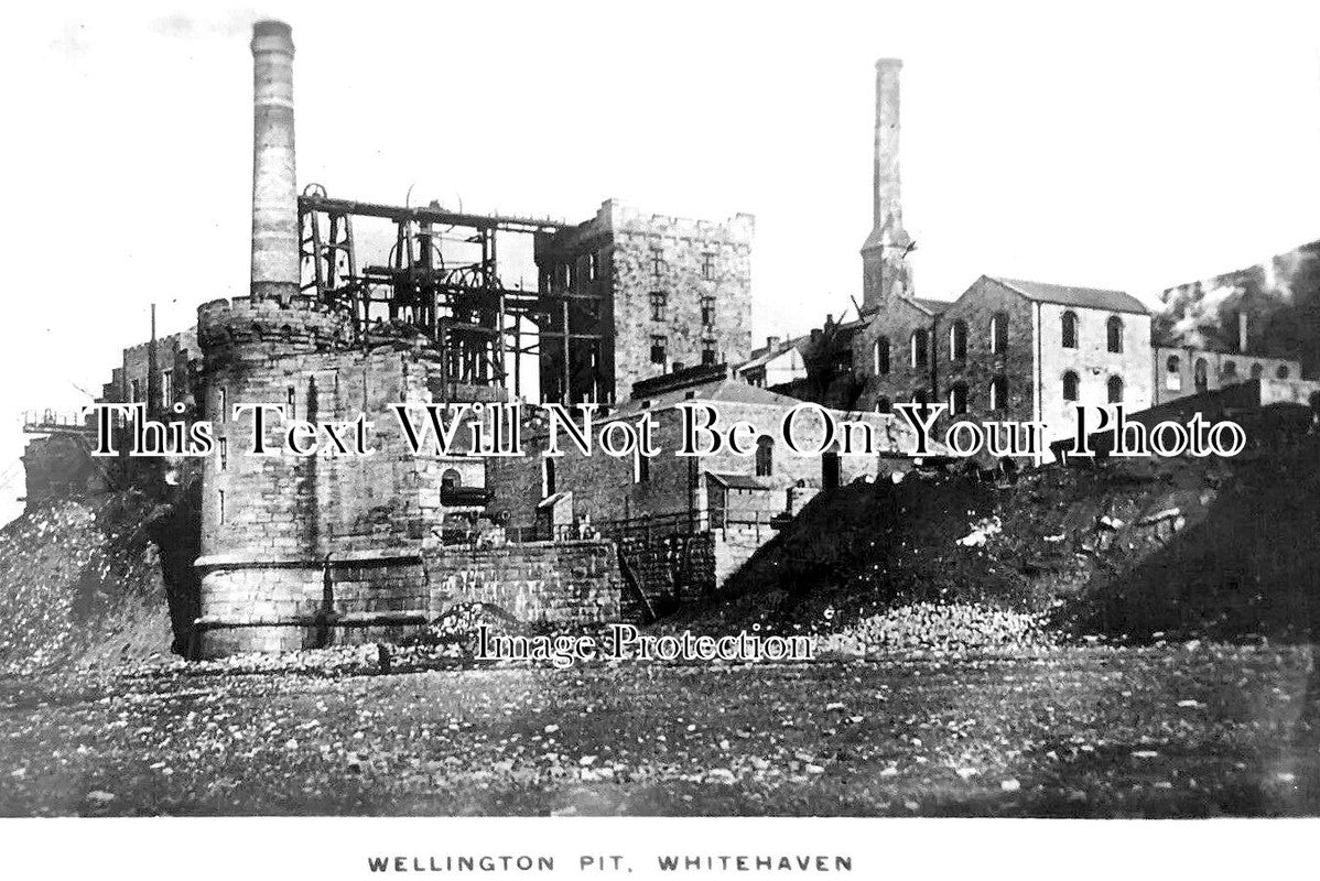 CU 1697 - Wellington Pit, Whitehaven, Cumbria c1919