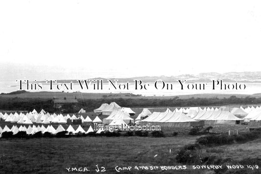 CU 1699 - YMCA J2 Camp, 4th & 5th Borders Military Camp, Sowerby Wood 1910