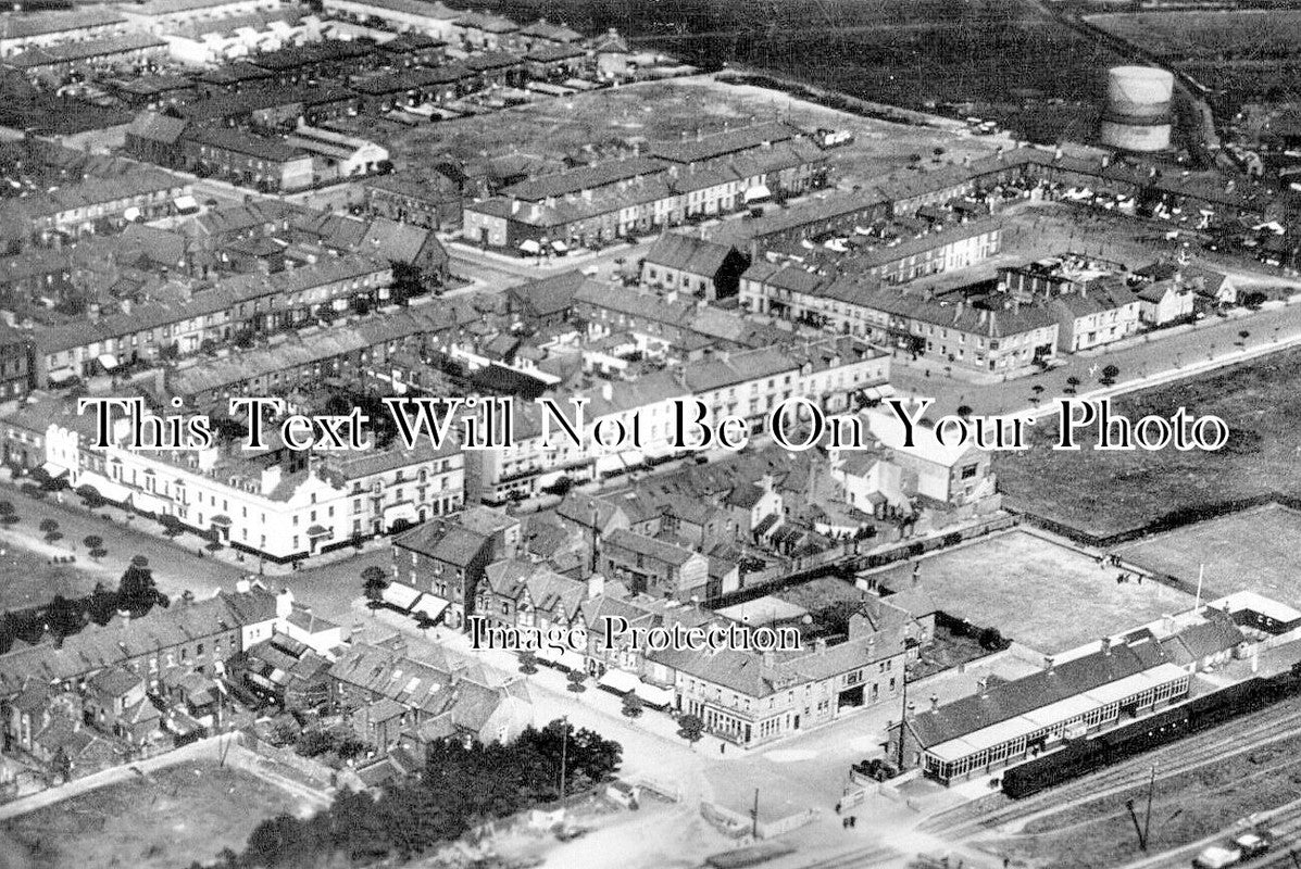 CU 1705 - Silloth From An Aeroplane, Cumbria c1932