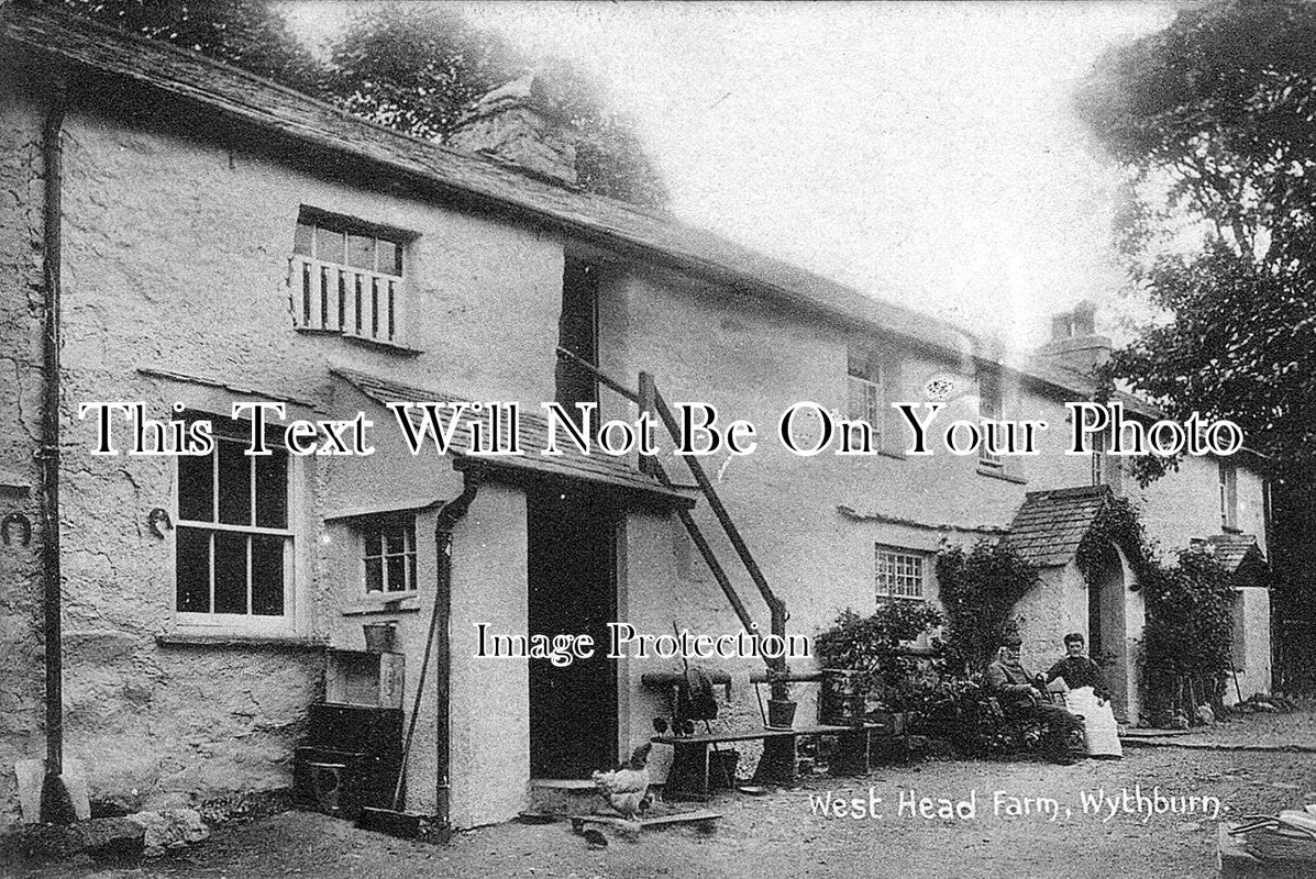 CU 176 - West Head Farm, Wythburn, Cumbria, Cumberland c1907