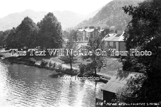 CU 1768 - Head Of Ullswater & Hotel, Cumbria c1927