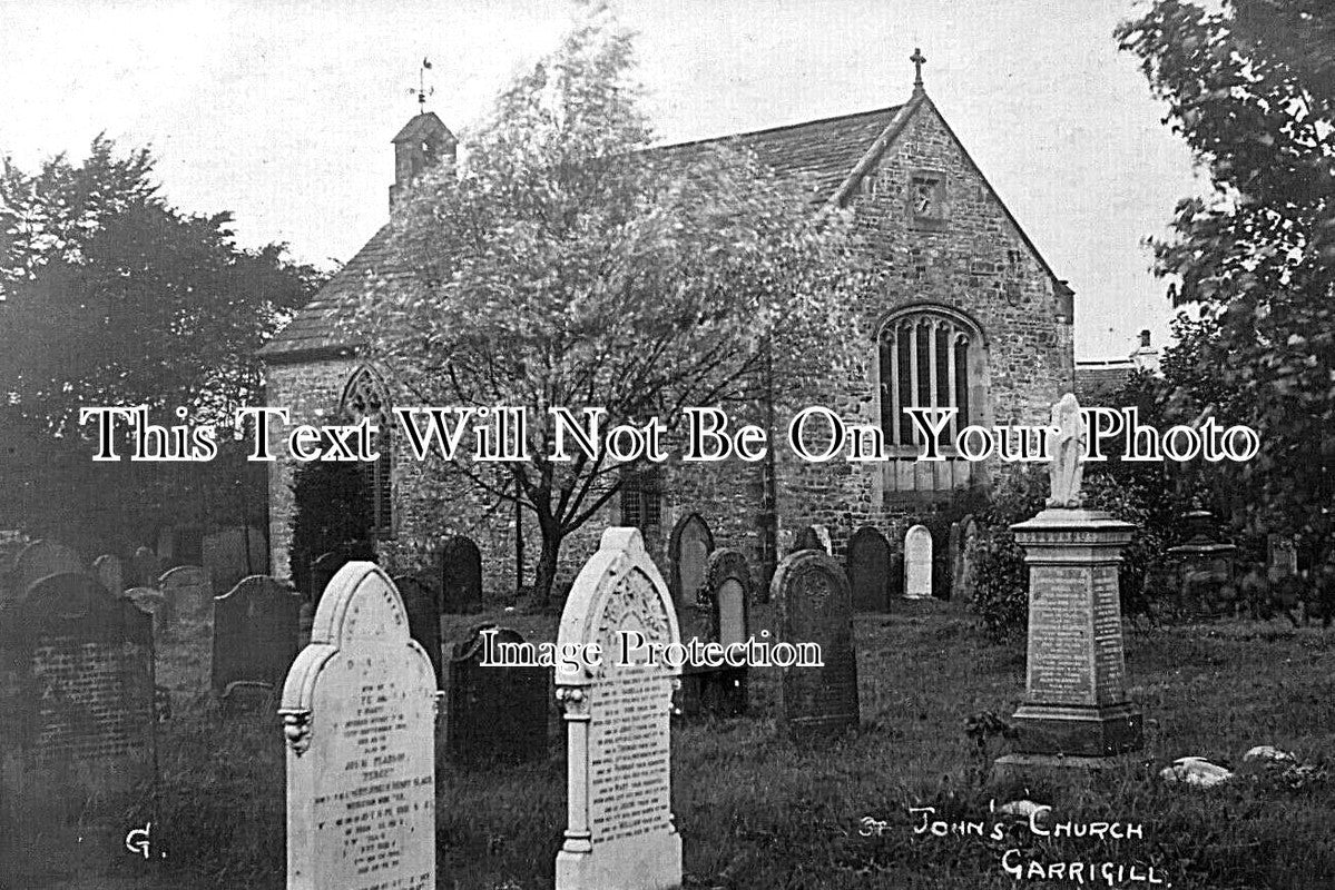 CU 1794 - St Johns Church, Garrigill, Cumbria c1908