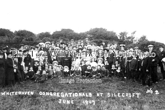 CU 1810 - Whitehaven Congregationals At Silecroft, Cumbria 1907