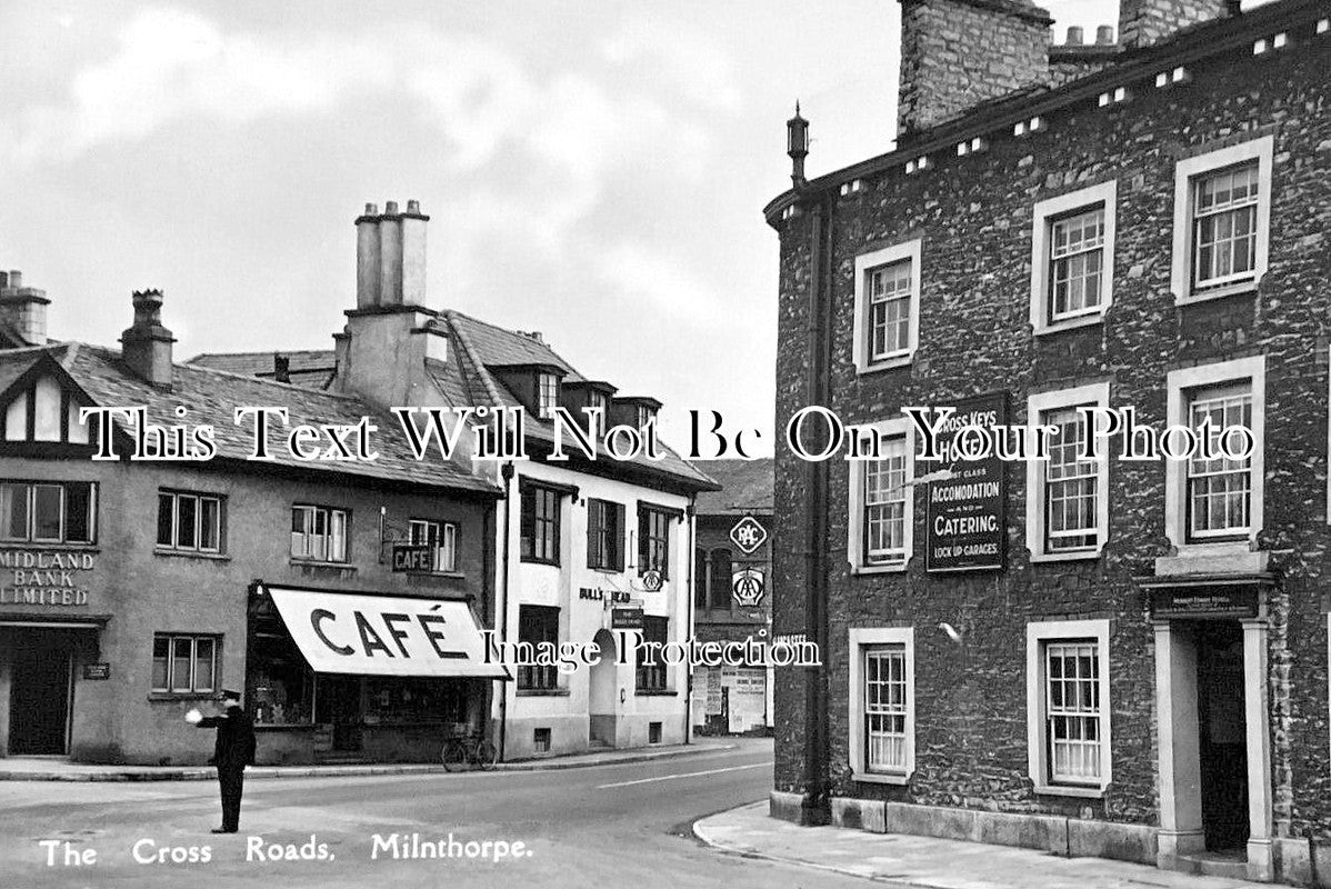 CU 1881 - The Cross Roads, Milnthorpe, Cumbria