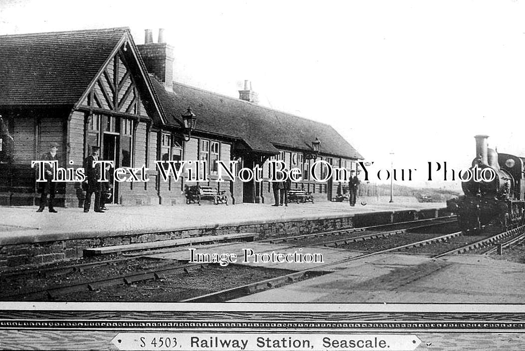 CU 1901 - Seascale Railway Station, Cumbria