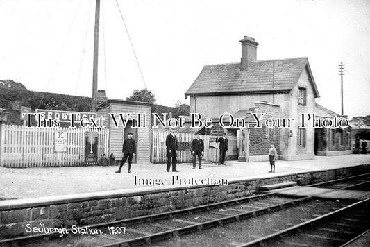 CU 1911 - Sedbergh Railway Station, Cumbria