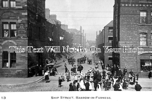 CU 1914 - Ship Street, Barrow In Furness, Cumbria