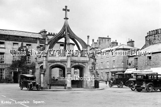 CU 1918 - Kirkby Lonsdale Square, Cumbria