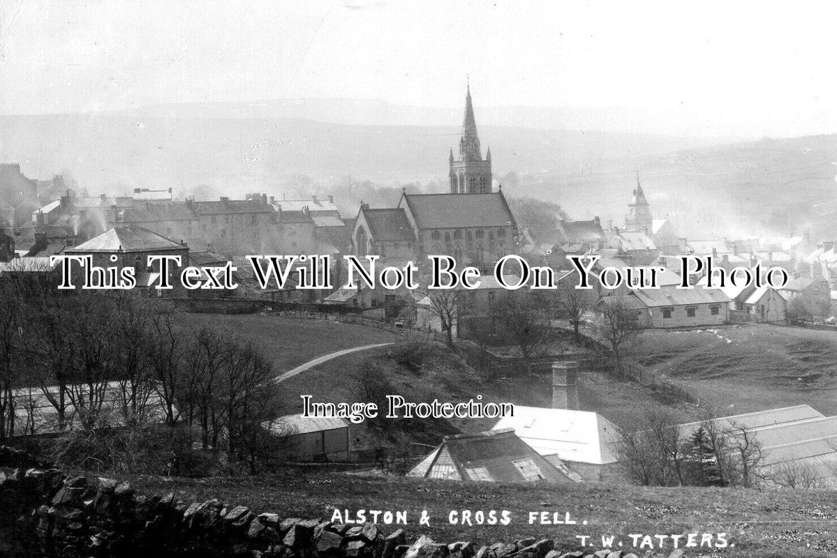 CU 1933 - Alston & Cross Fell, Alston, Carlisle, Cumbria c1909