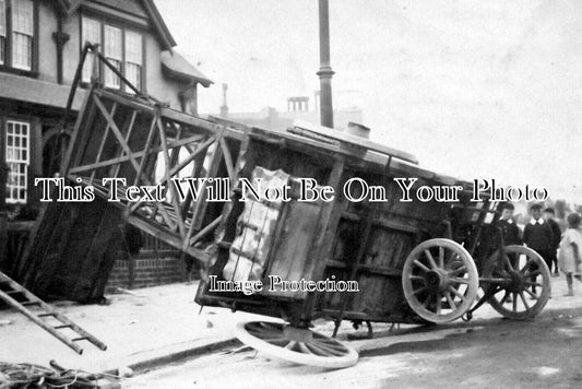 CU 1951 - Vehicle Accident, Ocean Road, Barrow In Furness, Cumbria