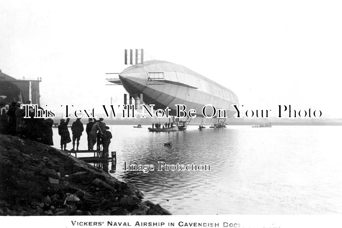 CU 1987 - Vickers Naval Airship, Cavendish Dock, Cumbria