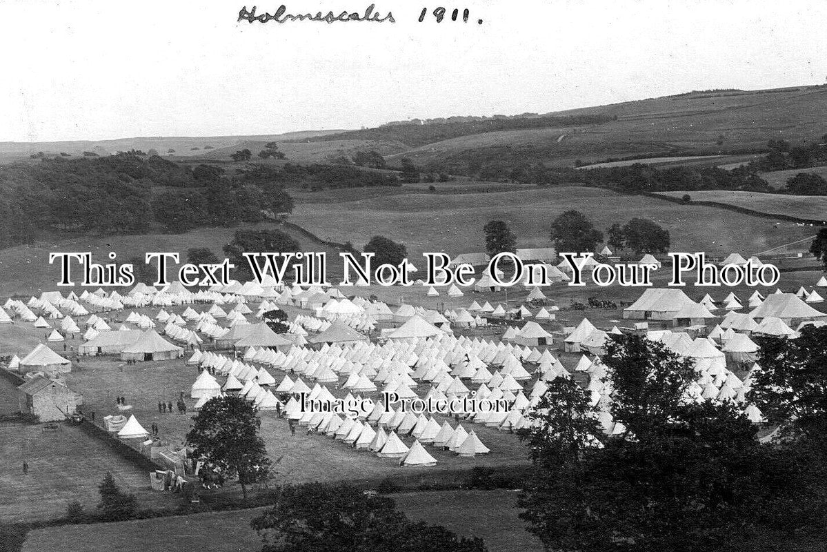 CU 1989 - Holmescales Military Camp, Cumbria c1911