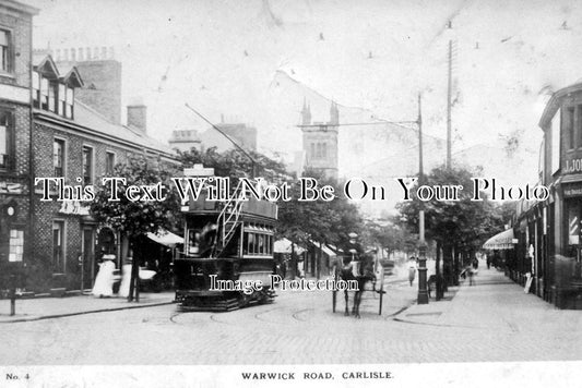 CU 201 - Warwick Road, Carlisle, Cumbria, Cumberland c1917