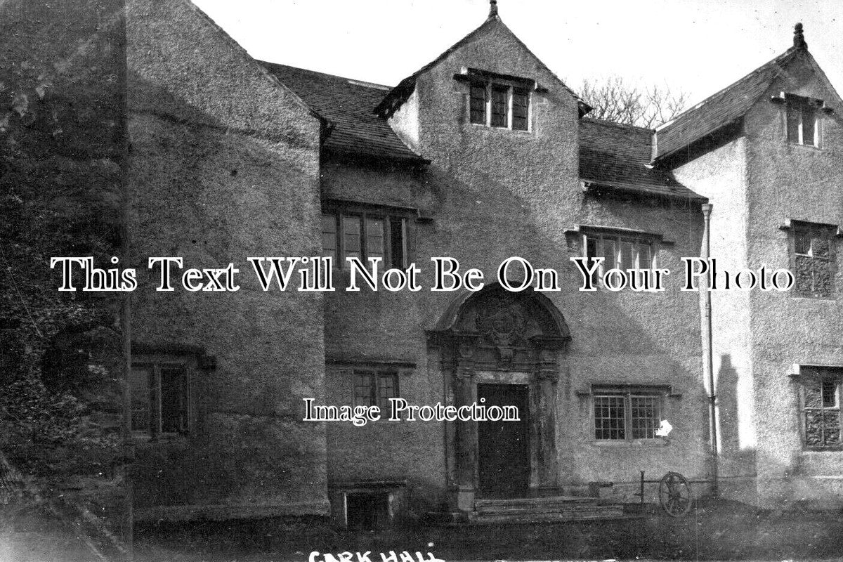 CU 2034 - Cark Hall, Windermere, Cumbria c1908