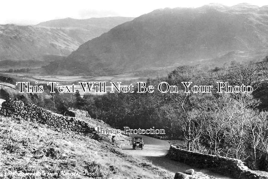 CU 2040 - Borrowdale From Honister Pass, Cumbria