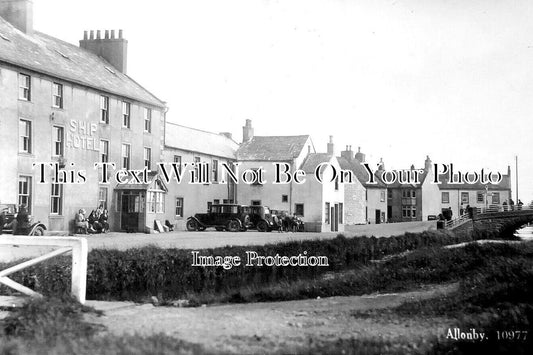 CU 2048 - The Ship Hotel, Allonby, Cumbria c1933