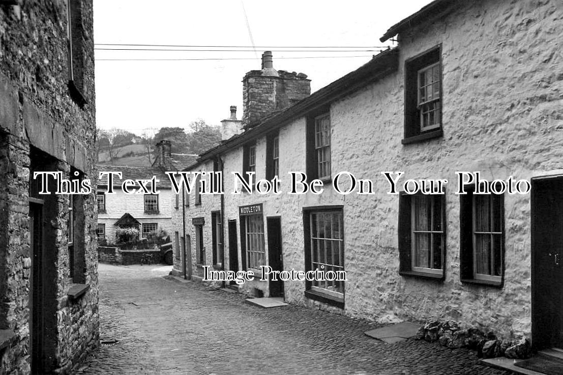 CU 2050 - Cobbled Street, Dent, Cumbria