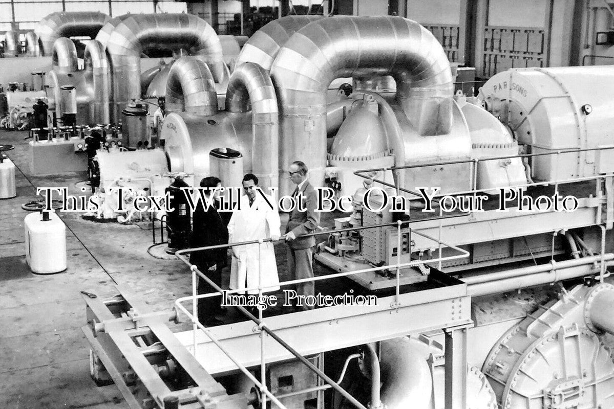 CU 2064 - Atomic Power Station, Calder Hall, Cumbria