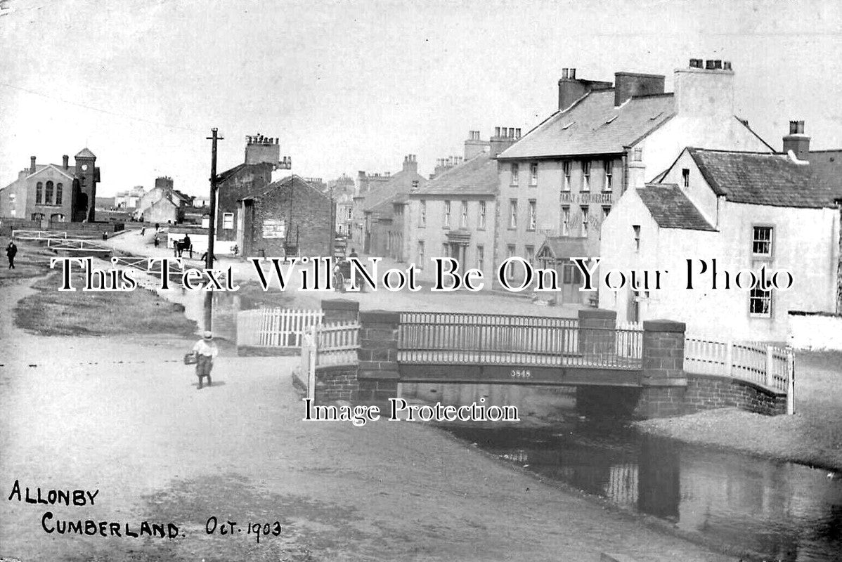 CU 2089 - Allonby, Cumbria c1903